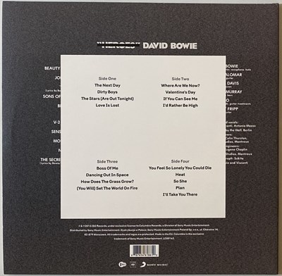 Lot 380 - DAVID BOWIE - THE NEXT DAY LP - SIGNED PAUL SMITH EDITION