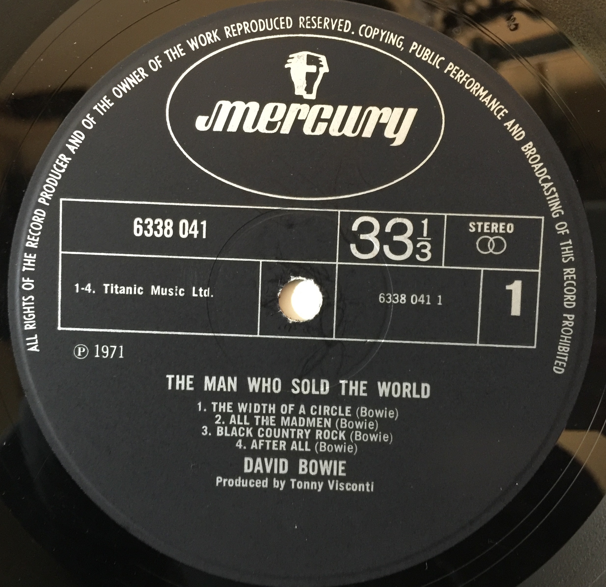 Lot 382 - DAVID BOWIE - THE MAN WHO SOLD THE WORLD LP