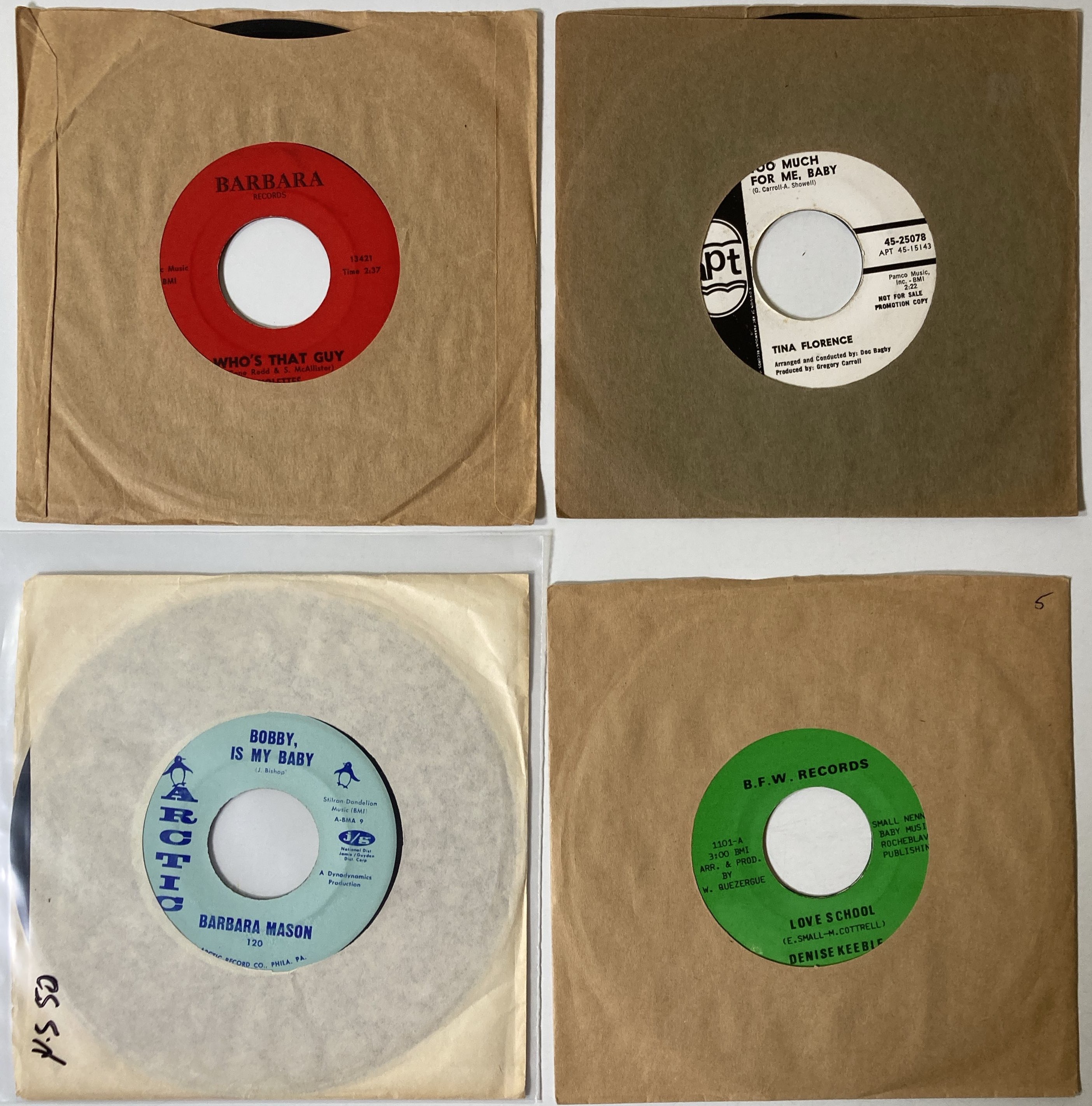 Lot 46 - NORTHERN SOUL - 60s US 7