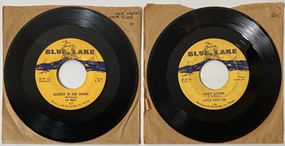 Lot 47 - BLUE LAKE RECORDS - ORIGINAL US R&B 7" RARITIES