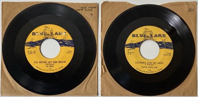 Lot 47 - BLUE LAKE RECORDS - ORIGINAL US R&B 7" RARITIES