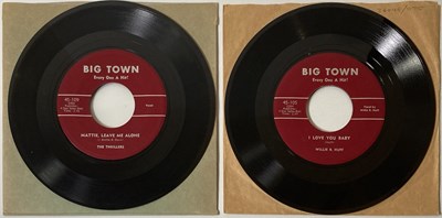 Lot 51 - BIG TOWN RECORDS - ORIGINAL US 7" RELEASES