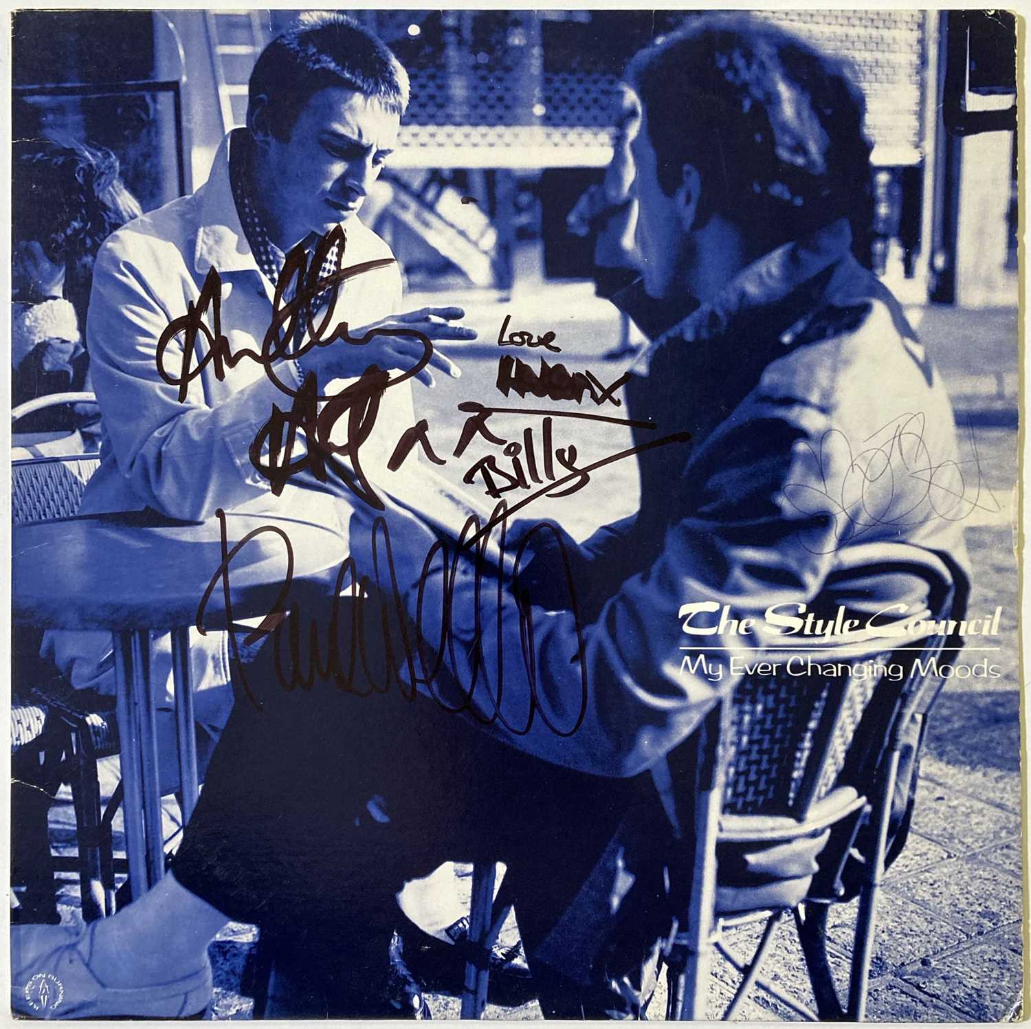 Lot 441 - THE STYLE COUNCIL - A SIGNED LP.