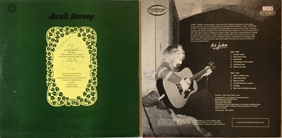 Lot 705 - COLLECTABLE FOLK LPS SIGNED - JANCIS HARVEY / JANET JONES.
