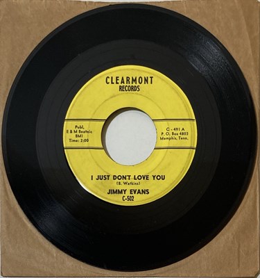 Lot 70 - JIMMY EVANS - THE JOINT'S REALLY JUMPIN 7" (ORIGINAL US COPY - CLEARMONT RECORDS C-492)