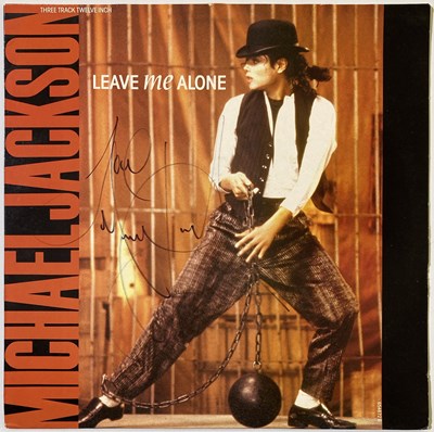 Lot 260 - MICHAEL JACKSON - SIGNED 12".