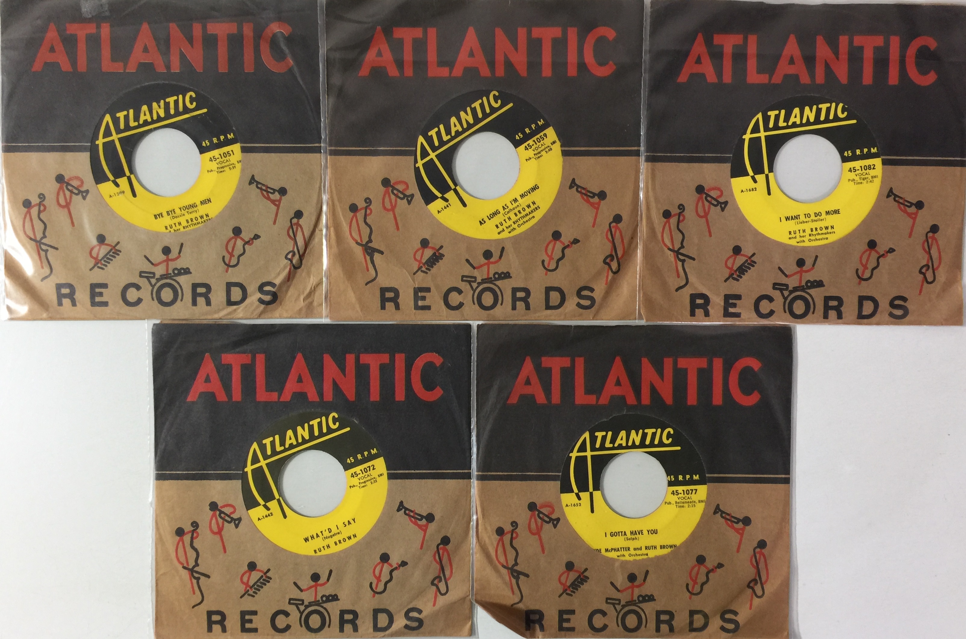 Lot 82 - ATLANTIC RECORDS - RUTH BROWN ORIGINAL US 7