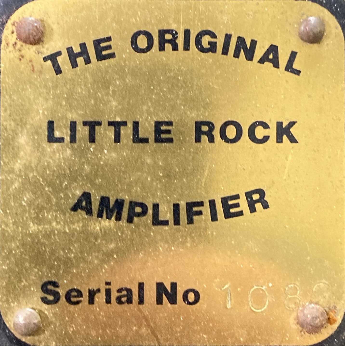 Lot 1 - LITTLE ROCK DUAL AMPLIFIER.
