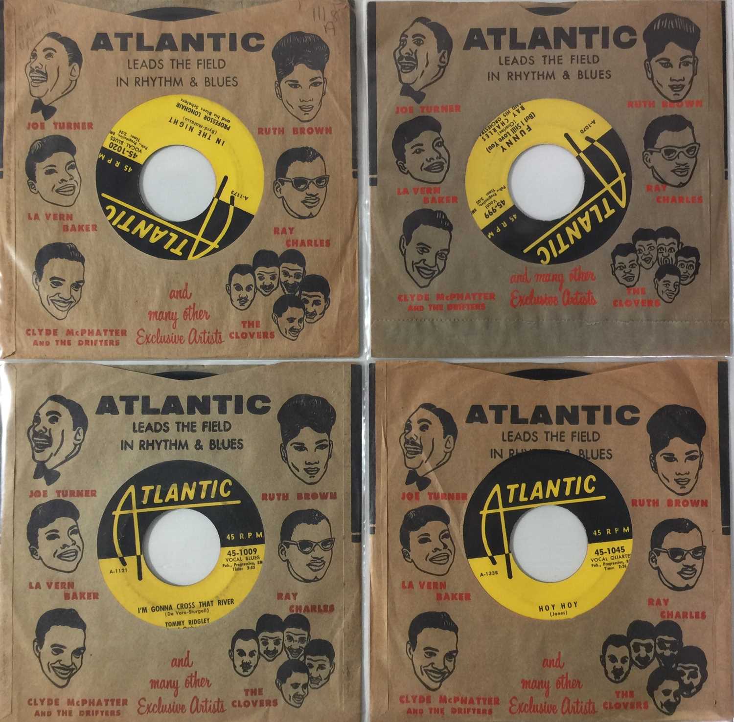 Lot 84 - 50s R&B - ATLANTIC 7" RARITIES