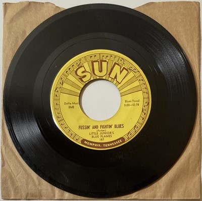 Lot 203 - SUN RECORDS COLLECTION - LITTLE JUNIOR'S BLUE FLAMES - SUN 187.