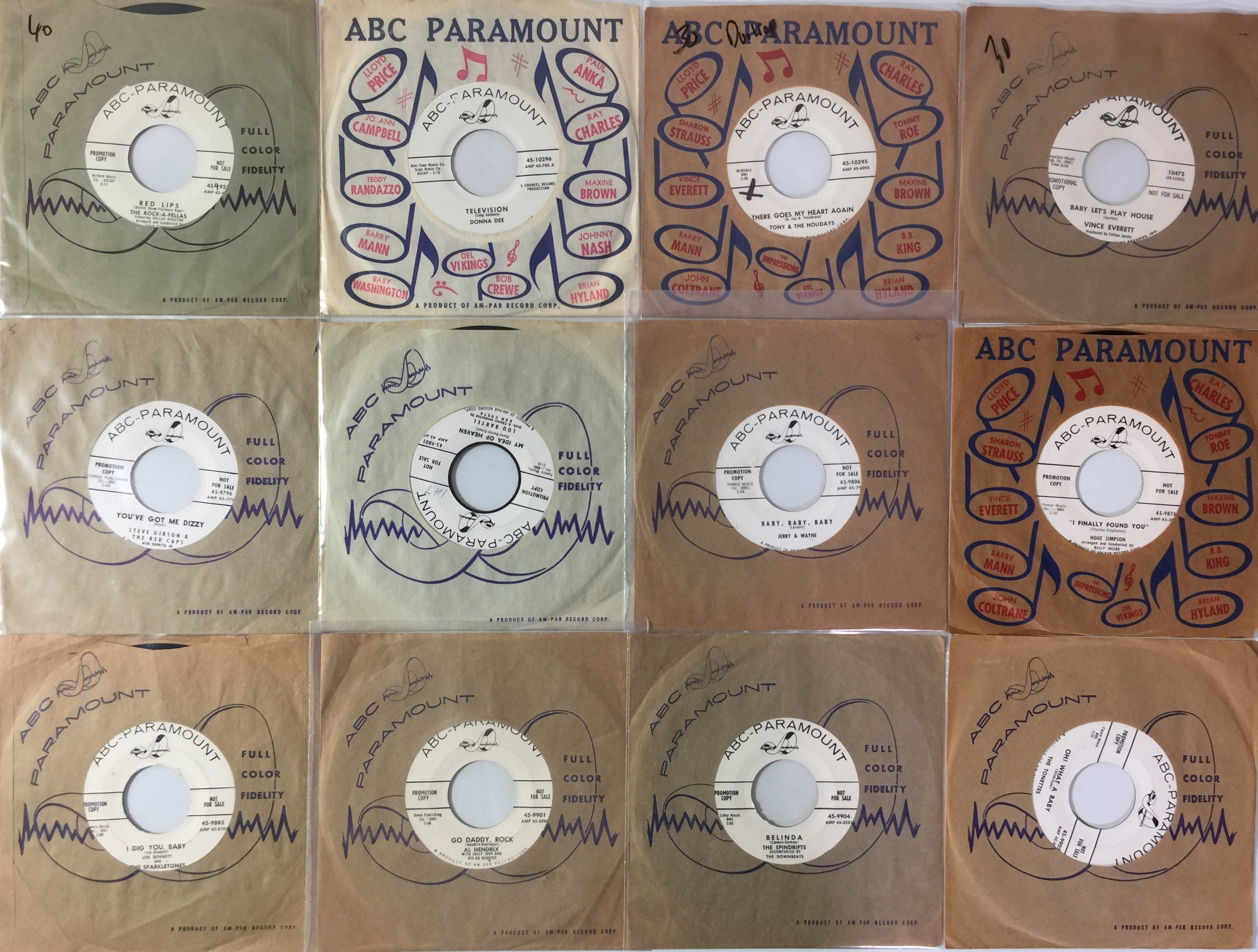 Paramount Abc Lot 91 - ABC-PARAMOUNT - 7