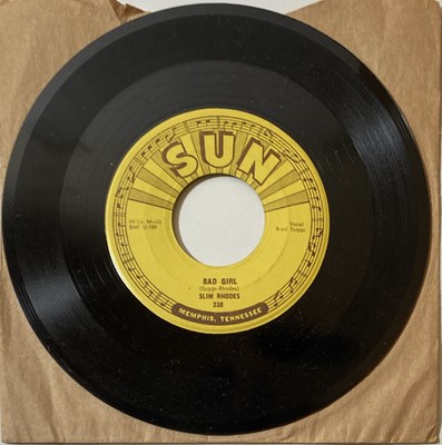 Lot 217 - SUN RECORDS COLLECTION - SLIM RHODES - GONNA ROMP AND STOMP - SUN 238.