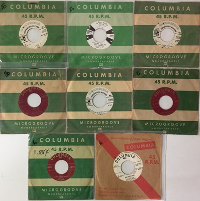 Lot 105 - SID KING AND THE FIVE STRINGS - 7" COLUMBIA RARITIES (INC PROMOS)