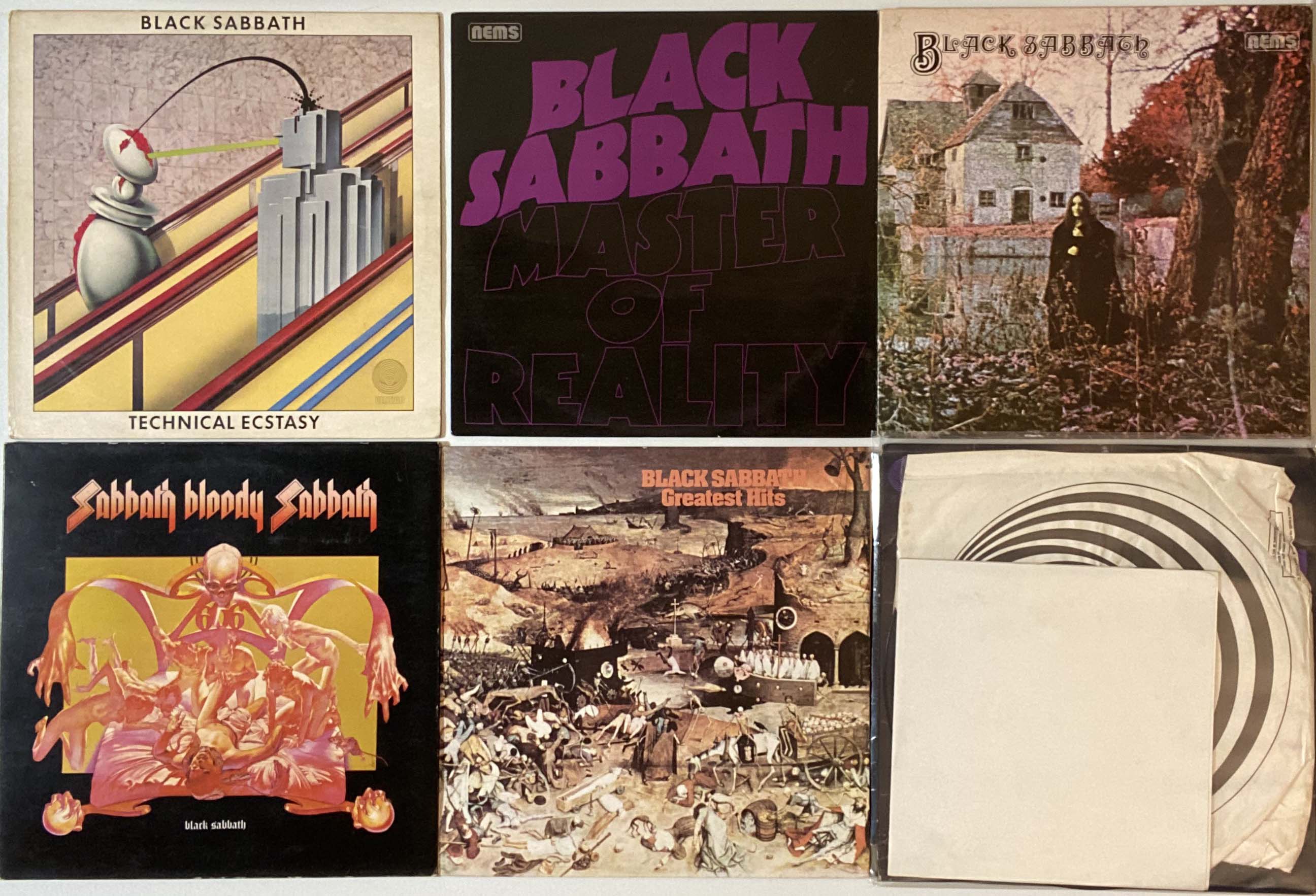 Lot 1024 - BLACK SABBATH - LPs