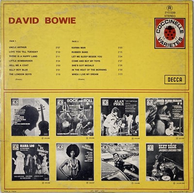 Lot 53 - DAVID BOWIE - SIGNED DECCA LP.