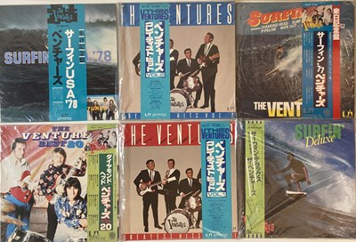 Lot 1101 - THE VENUTRES - JAPANESE PRESSING LPs