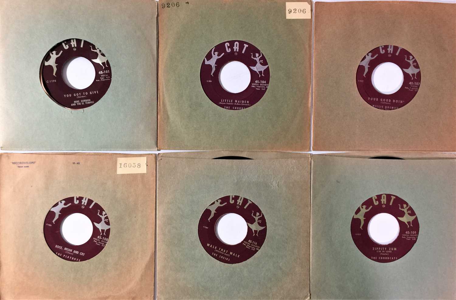 Lot 135 - CAT - R&B 7" RARITIES