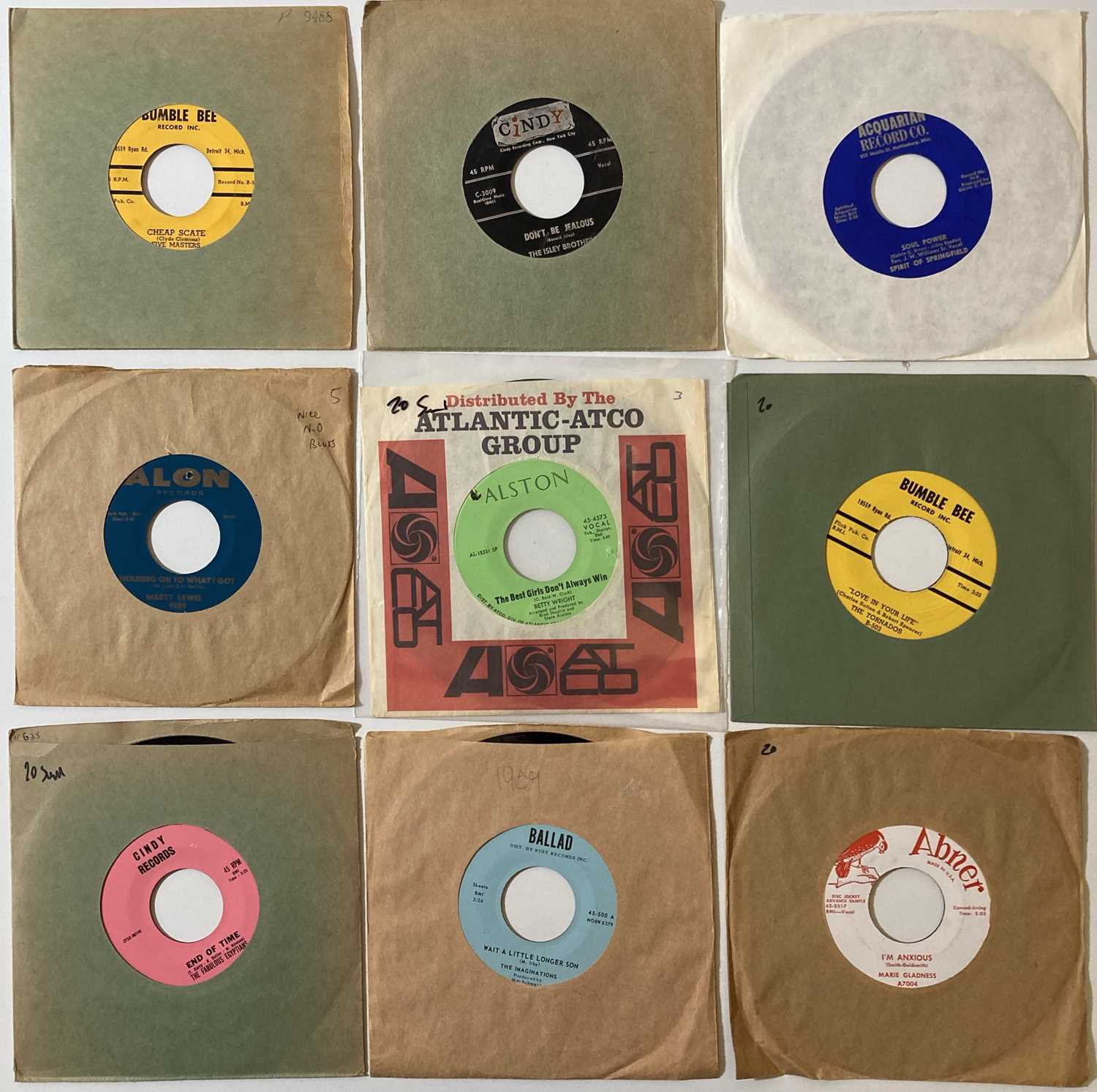 Lot 121 - SOUL/R&B - ORIGINAL US 7