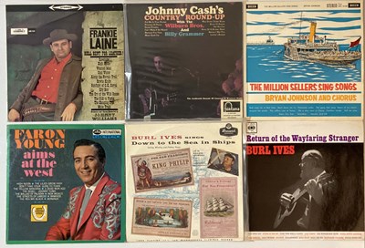 Lot 1107 - COUNTRY/WESTERN - LPs