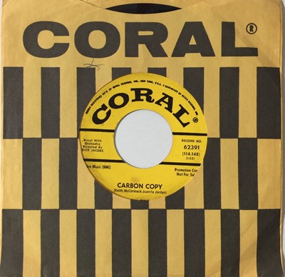 Lot 149 - LARRY TRIDER - CARBON COPY/ HOUSE OF THE BLUES 7" PROMO (SOUL - CORAL 62391)