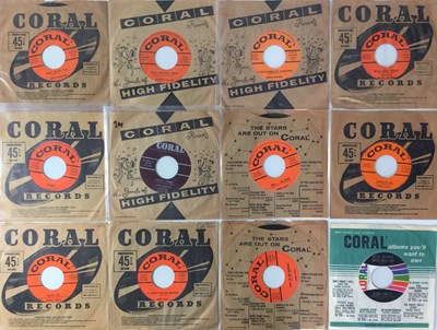 Lot 151 - CORAL - 7" PACK (COUNTRY/ POP/ ROCK N ROLL)