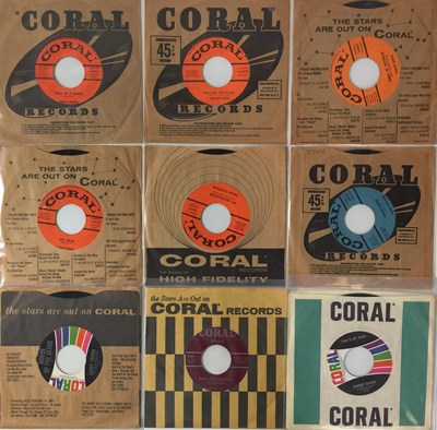 Lot 151 - CORAL - 7" PACK (COUNTRY/ POP/ ROCK N ROLL)