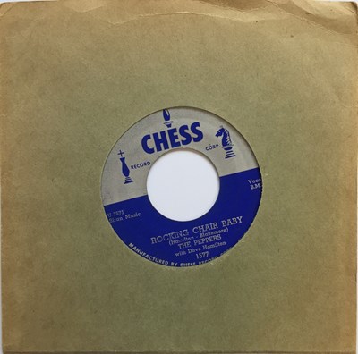 Lot 157 - THE PEPPERS - ROCKING CHAIR BABY/ HOLD ON 7" (CHESS 1577)