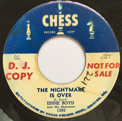 Lot 158 - EDDIE BOYD - THE NIGHTMARE IS OVER 7" PROMO (CHESS 1595)