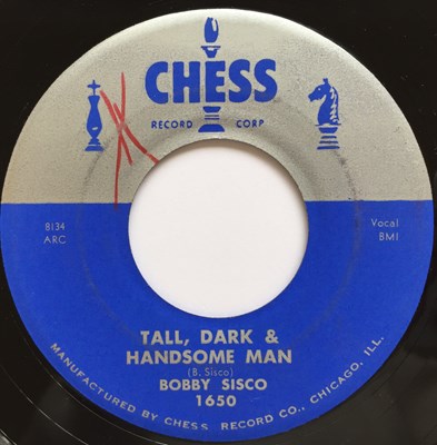 Lot 162 - BOBBY SISCO - GO GO GO/ TALL DARK & HANDSOME MAN 7" (CHESS 1650)