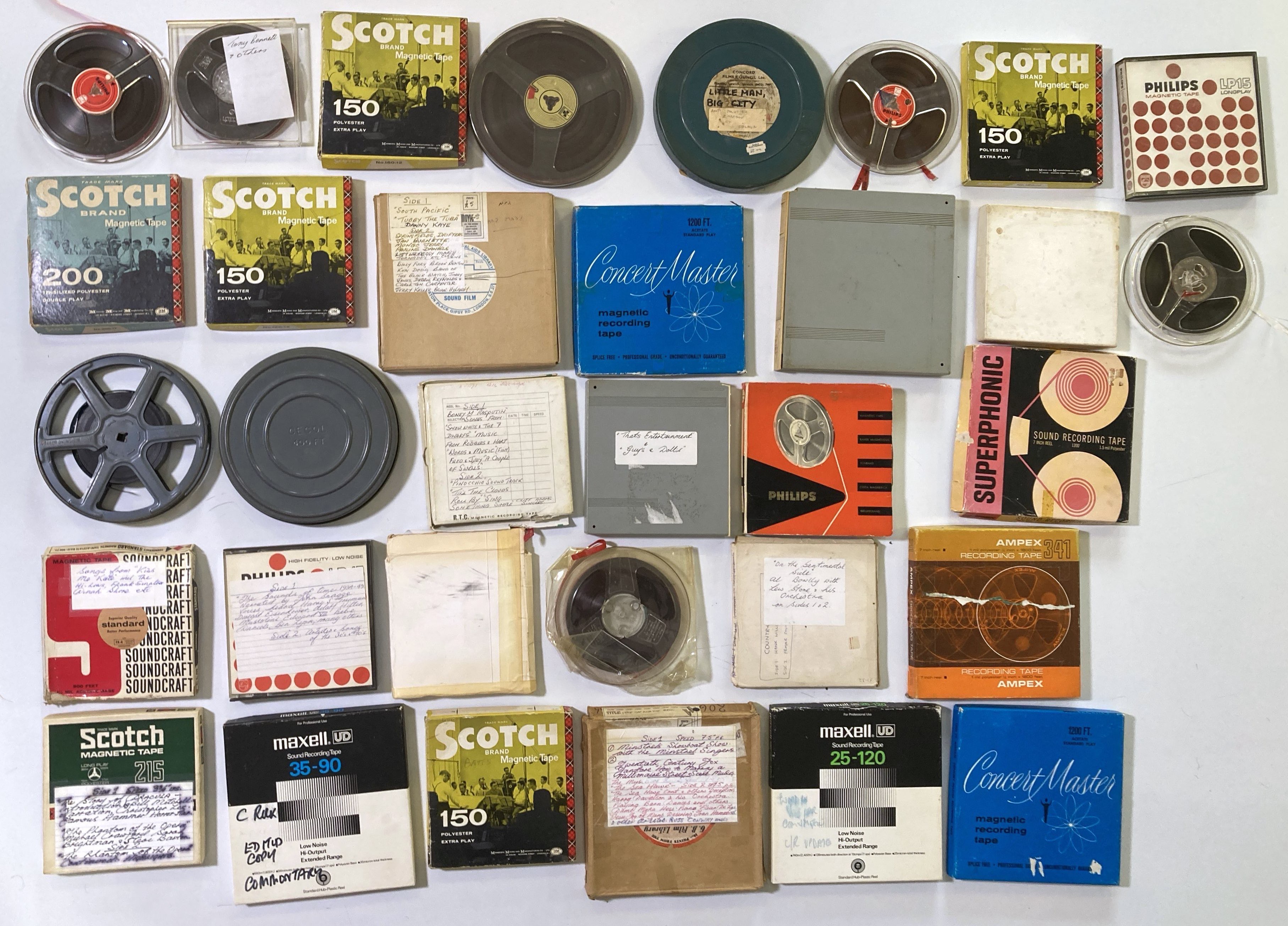 Lot 56 COLLECTION OF TAPE REELS.