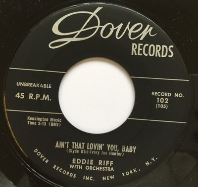 Lot 194 - EDDIE RIFF - MY BABY'S GONE AWAY - DOVER RECORDS.