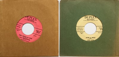 Lot 196 - JESSIE ALLEN & MATTIE JACKSON - TWO 45s ON DUPLEX RECORDS.