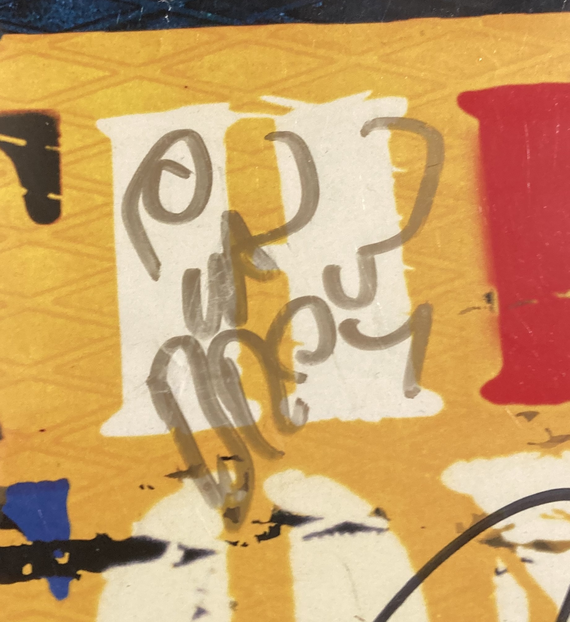 Lot 433 - STONE ROSES SIGNED POSTER