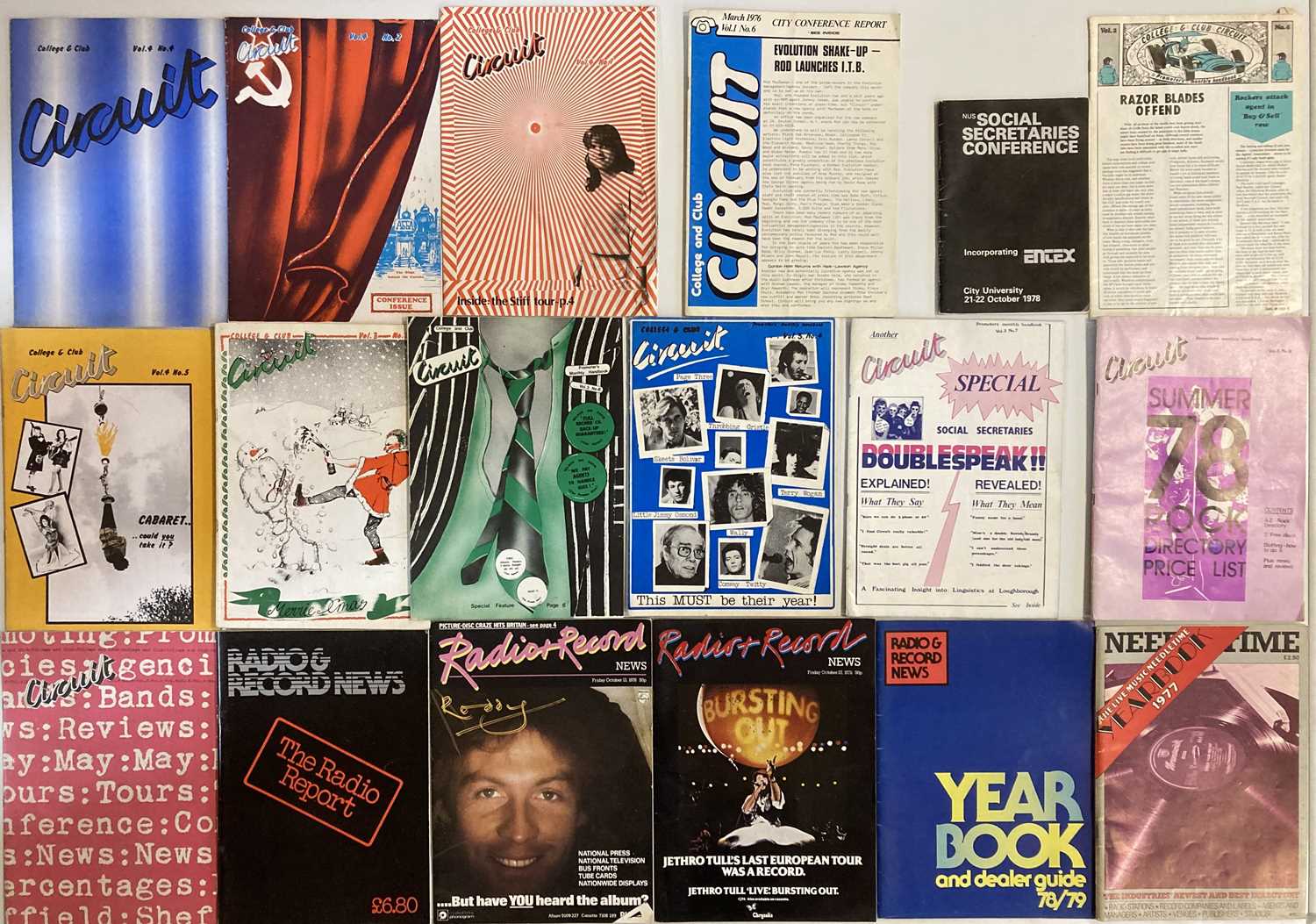 Lot 15 - 1970S MUSIC INDUSTRY MAGAZINES AND PRICE LISTS