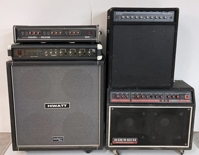 Lot 22 - AMPLIFIERS AND AMP HEADS.