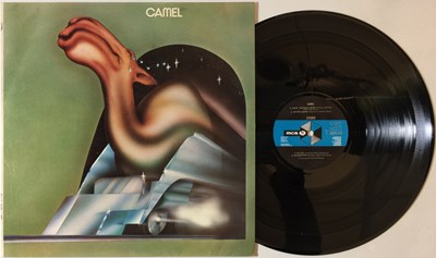 Lot 648 - CAMEL - S/T LP (ORIGINAL UK BLUE/ BLACK HEXAGONAL - MUPS 473)