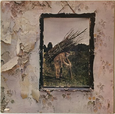 Lot 649 - LED ZEPPELIN - IV LP (UK INVERTED FEATHER/ PETER GRANT - 2401012)