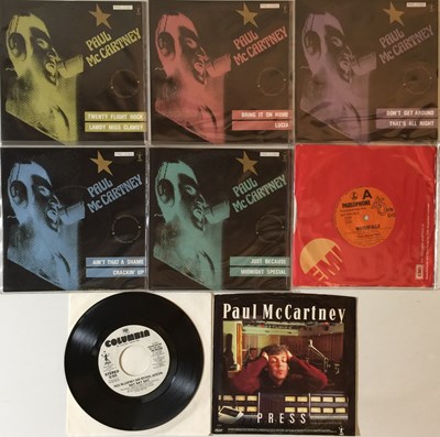 Lot 16 - PAUL MCCARTNEY - OVERSEAS 7" PROMOS
