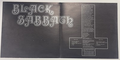 Lot 1 - BLACK SABBATH - S/T LP (UK 2ND PRESS - LARGE SWIRL - VO6)