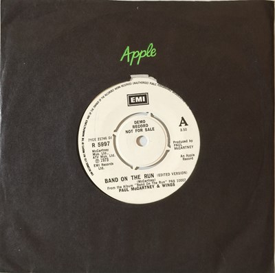 Lot 20 - PAUL MCCARTNEY - BAND ON THE RUN 7" (ORIGINAL UK DEMO - R 5997)