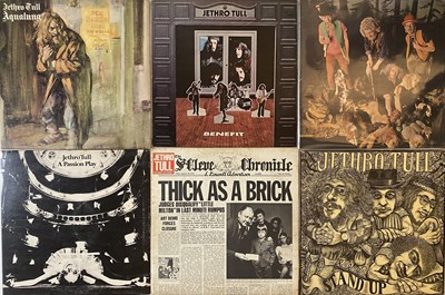 Lot 733 - JETHRO TULL - STUDIO LP PACK