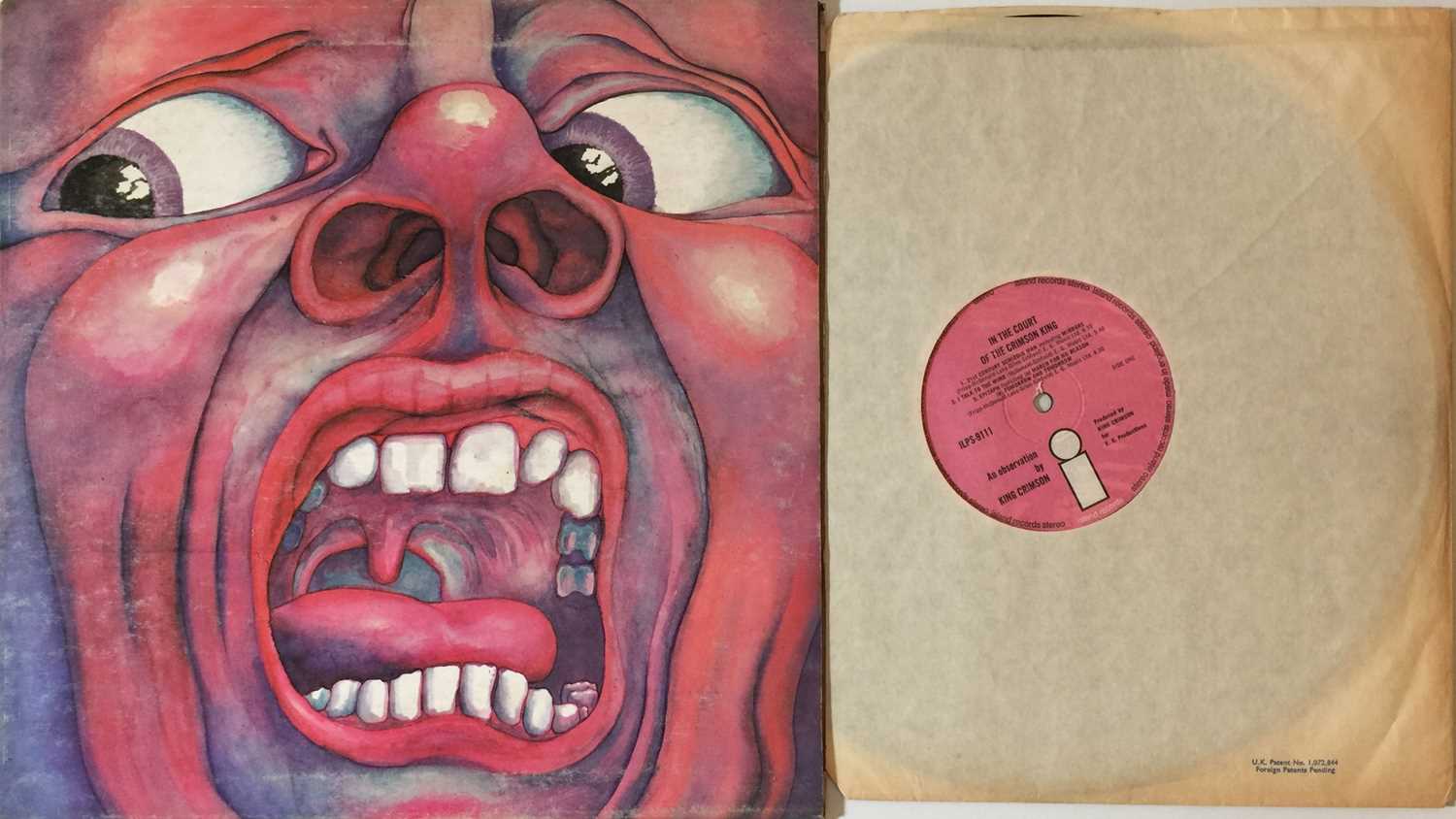 Lot 734 - KING CRIMSON - IN THE COURT OF THE CRIMSON