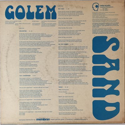 Lot 736 - SAND - GOLEM LP (GERMAN KRAUTROCK - 25-128-1)