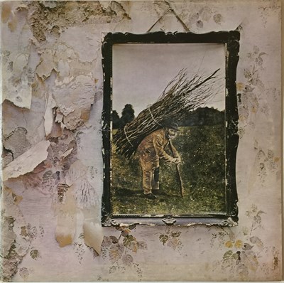 Lot 737 - LED ZEPPELIN - IV LP (UK ORIGINAL/ INVERTED FEATHER - 2401012)