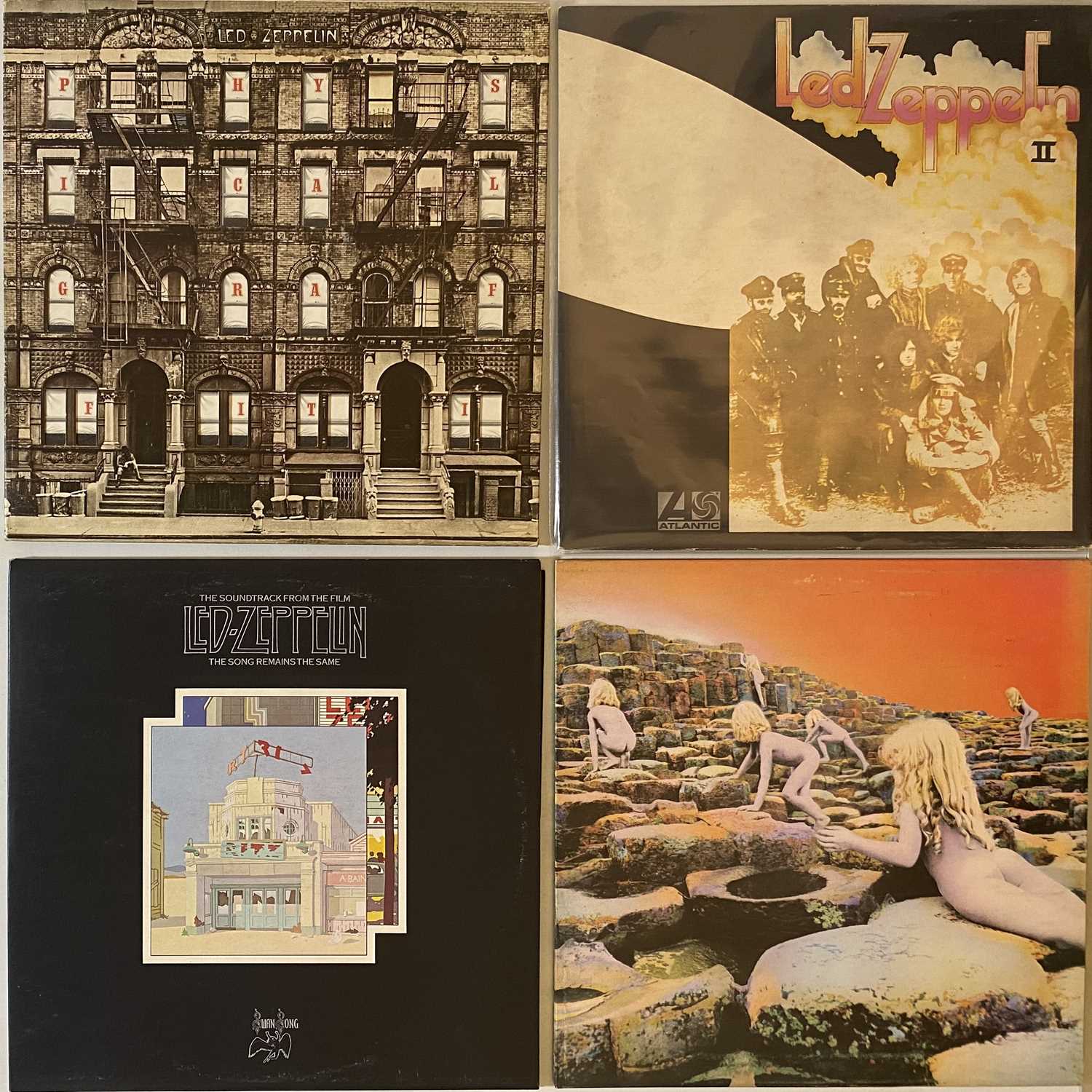 Led Zeppelin Rarities Lot 739 - LED ZEPPELIN - LP RARITIES