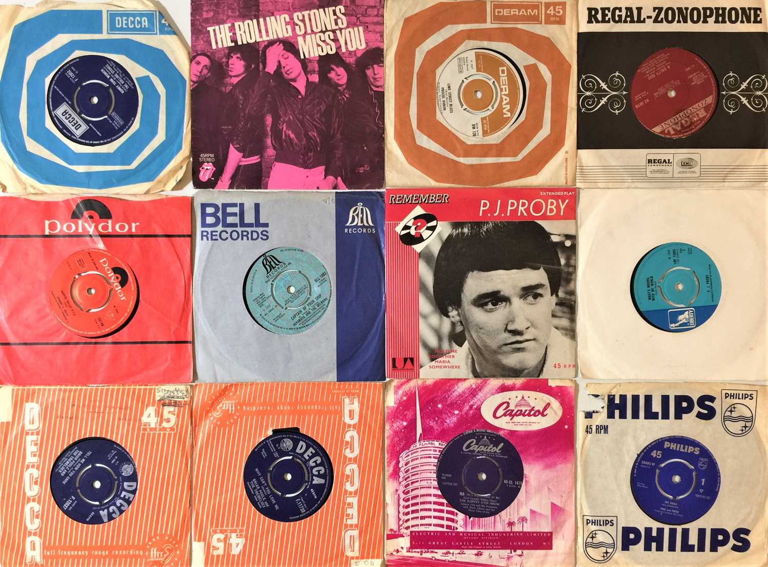 Lot 752 - 60s - ROCK/ POP/ BEAT 7" COLLECTION