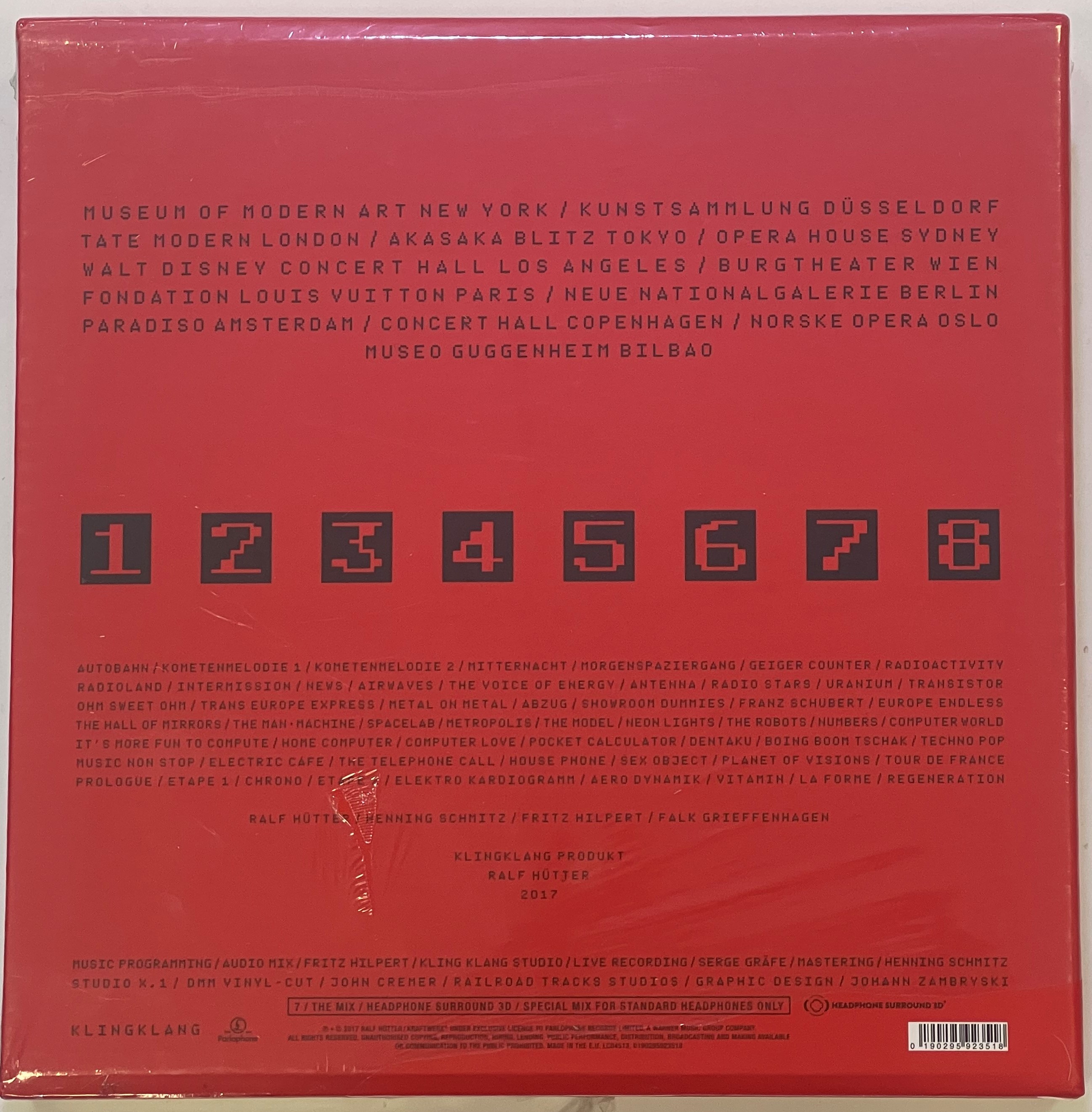 Lot 3 - KRAFTWERK - 3-D (THE CATALOGUE) LP BOX SET