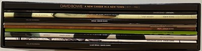 Lot 386 - DAVID BOWIE - A NEW CAREER IN A NEW TOWN [1977-1982] - LIMITED EDITION LP BOX SET (DBXL 3)
