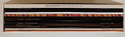 Lot 387 - DAVID BOWIE - LOVING THE ALIEN [1983-1988] - LIMITED EDITION LP BOX SET (DBXL4,)