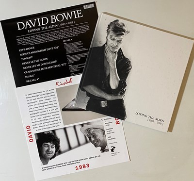 Lot 387 - DAVID BOWIE - LOVING THE ALIEN [1983-1988] - LIMITED EDITION LP BOX SET (DBXL4,)